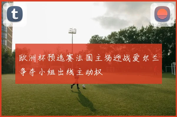 欧洲杯预选赛法国主场迎战爱尔兰争夺小组出线主动权