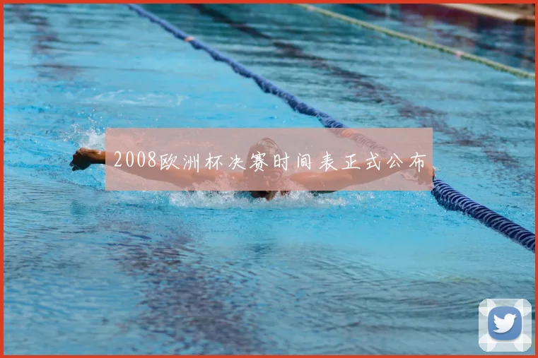 2008欧洲杯决赛时间表正式公布